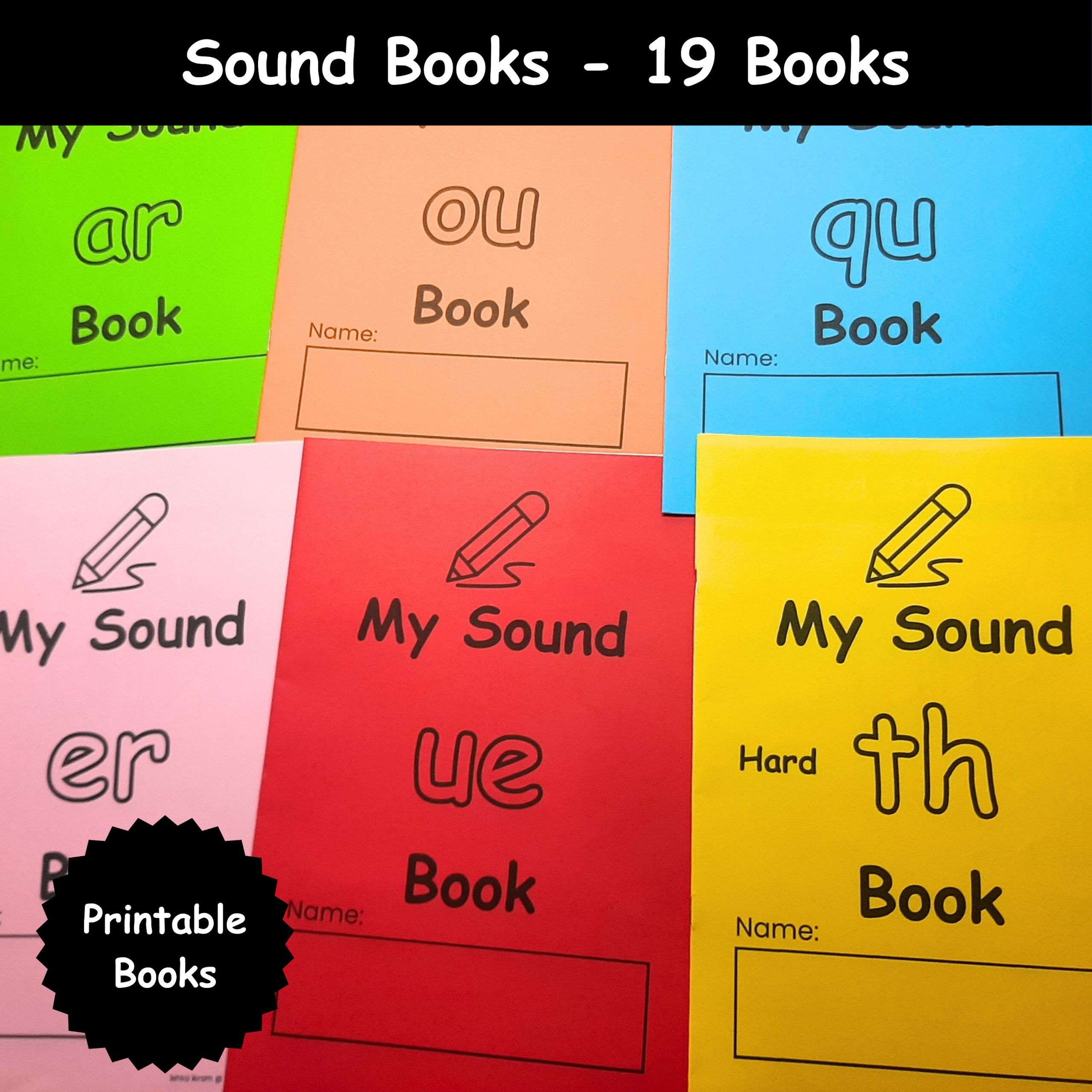 Sounds Printables