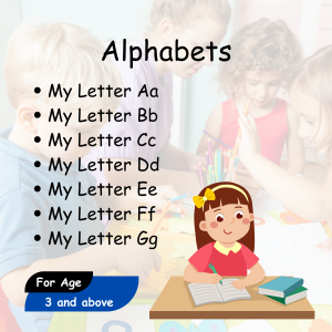 Alphabets Aa-Gg Letters